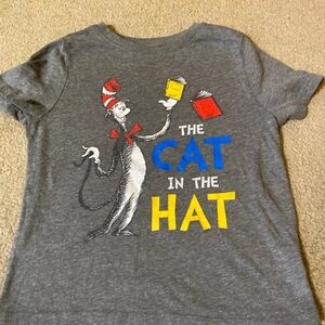Dr Seuss Cat and the Hat Graphic Shirt Size 5T